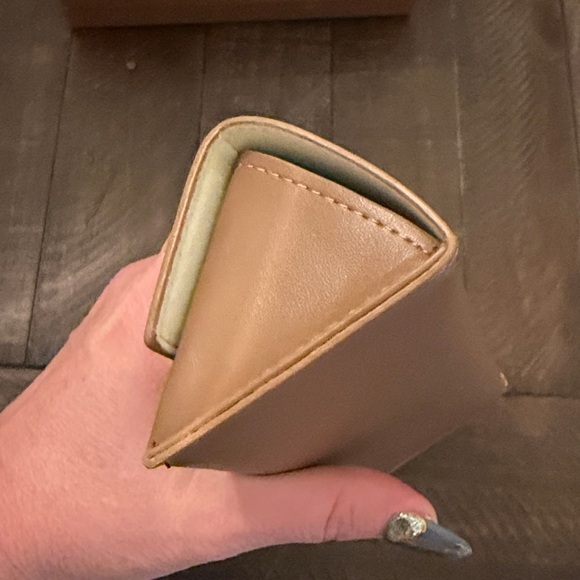 Authentic Burberry Sunglasses Case Holder Tan Leather NEW main image 4